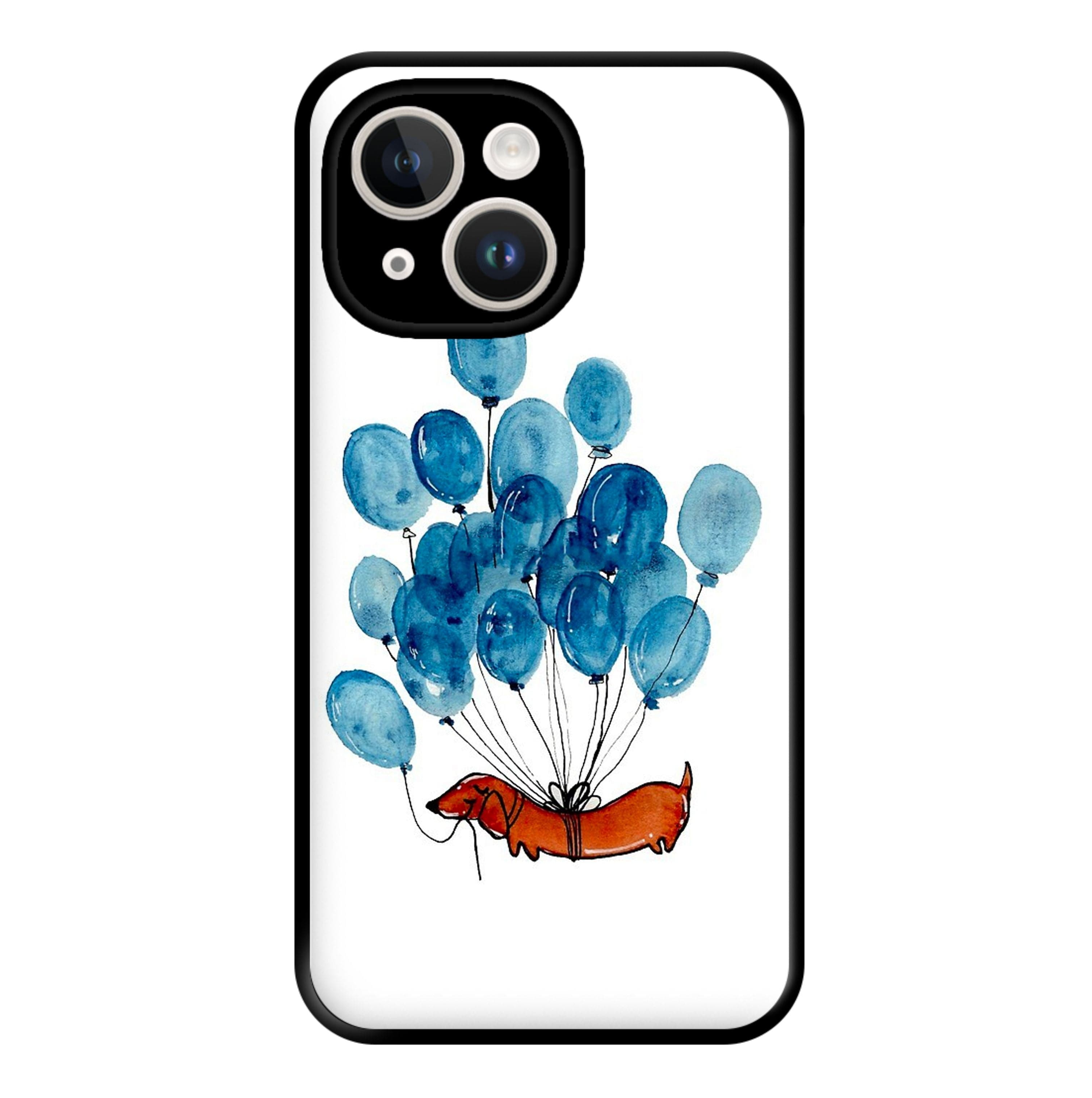 Dachshund And Balloons Phone Case