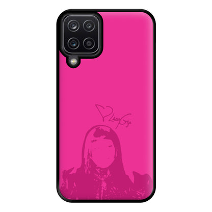 Pink Gaga Silhouette  Galaxy A12 Case