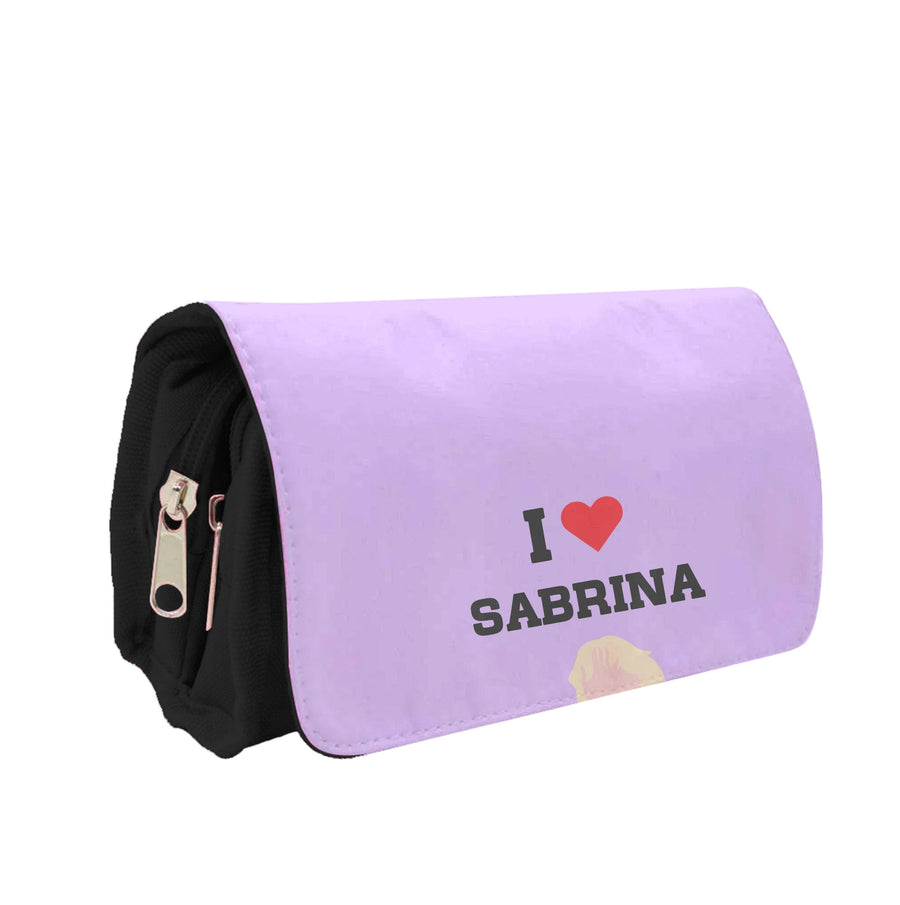 I Love Sabrina Carpenter Pencil Case