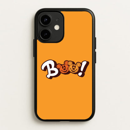 Pumkin Mouse Boo iPhone 12 / 12 Pro Case