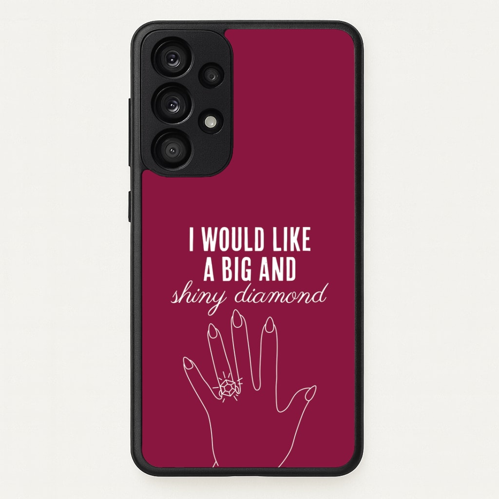 Shiny Diamond Galaxy A53 Case