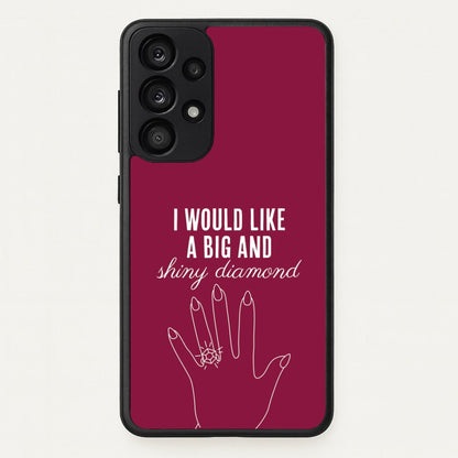Shiny Diamond Galaxy A53 Case
