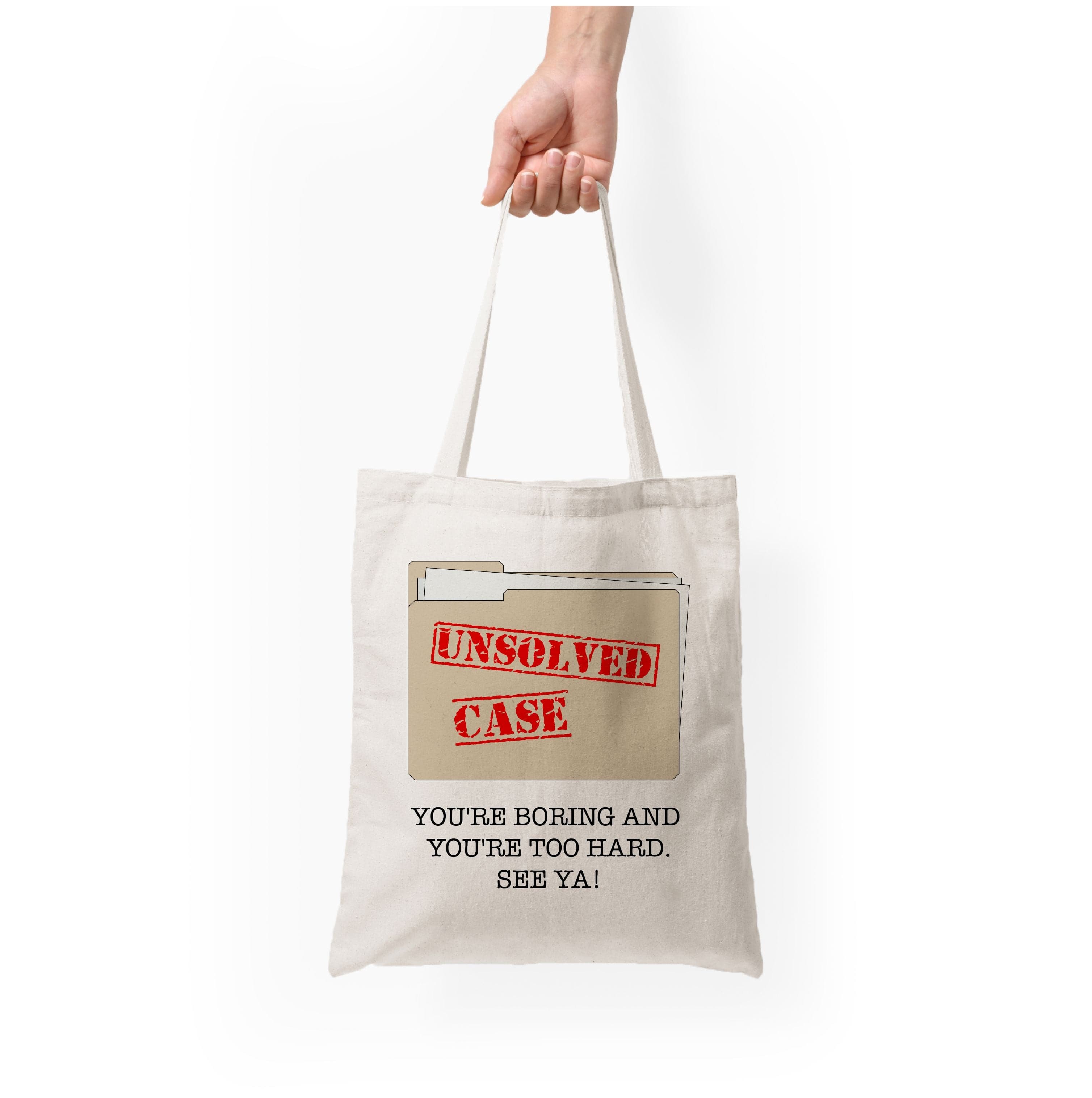 Unsolved Case - B99 Tote Bag