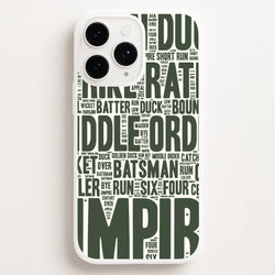 Cricket Wordscape iPhone 12 Pro Max Case