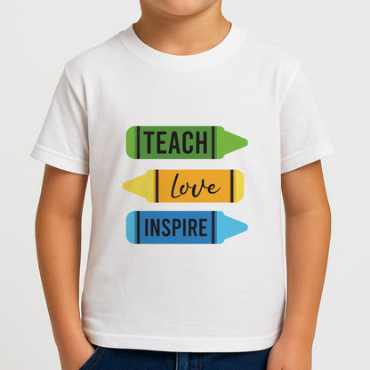 Teach, Love, Inspire Boys T-Shirt