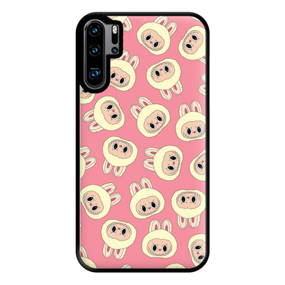 Cute Cream Monster Face Pattern Huawei P30 Pro Case