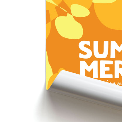 Summer Looks Good On Me Poster