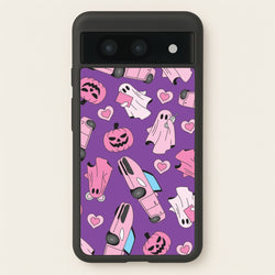Mean Ghouls Props Pattern Google Pixel 8a Case
