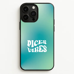 Pices Vibes Gradient Zodiac iPhone 13 Pro Max Case