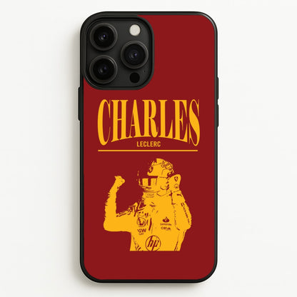 Charles Red And Gold iPhone 13 Pro Max Case