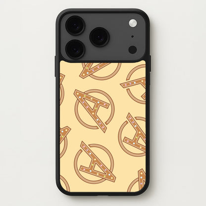 Superhero Team Gingerbread Pattern iPhone 17 Pro Case