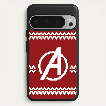Superhero Team Red Christmas Jumper  Google Pixel 9 Pro XL Case