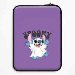 Spooky Cute Blue Alien Universal Laptop Sleeve
