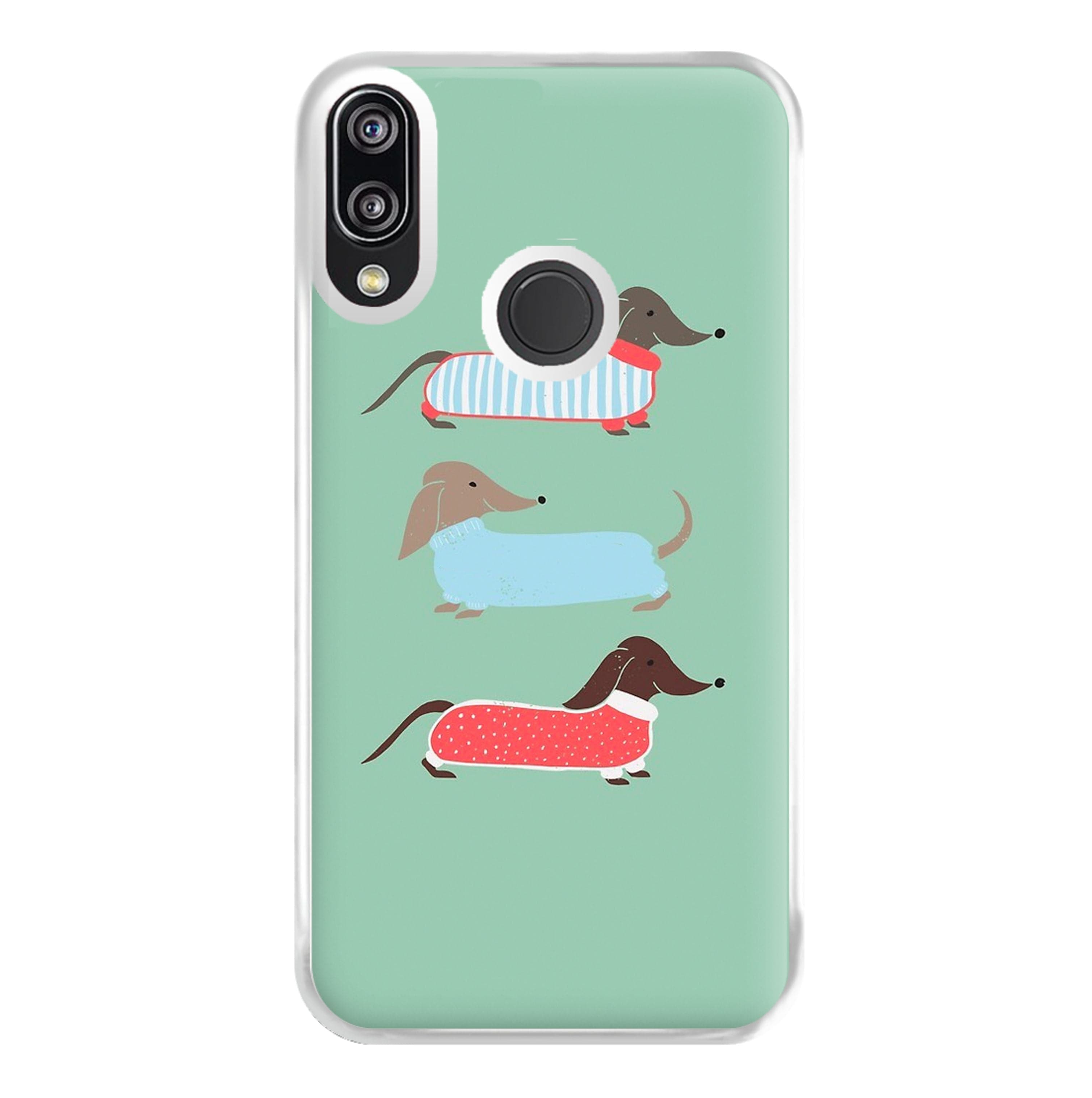 Sausage Dogs in Jumpers Phone Case