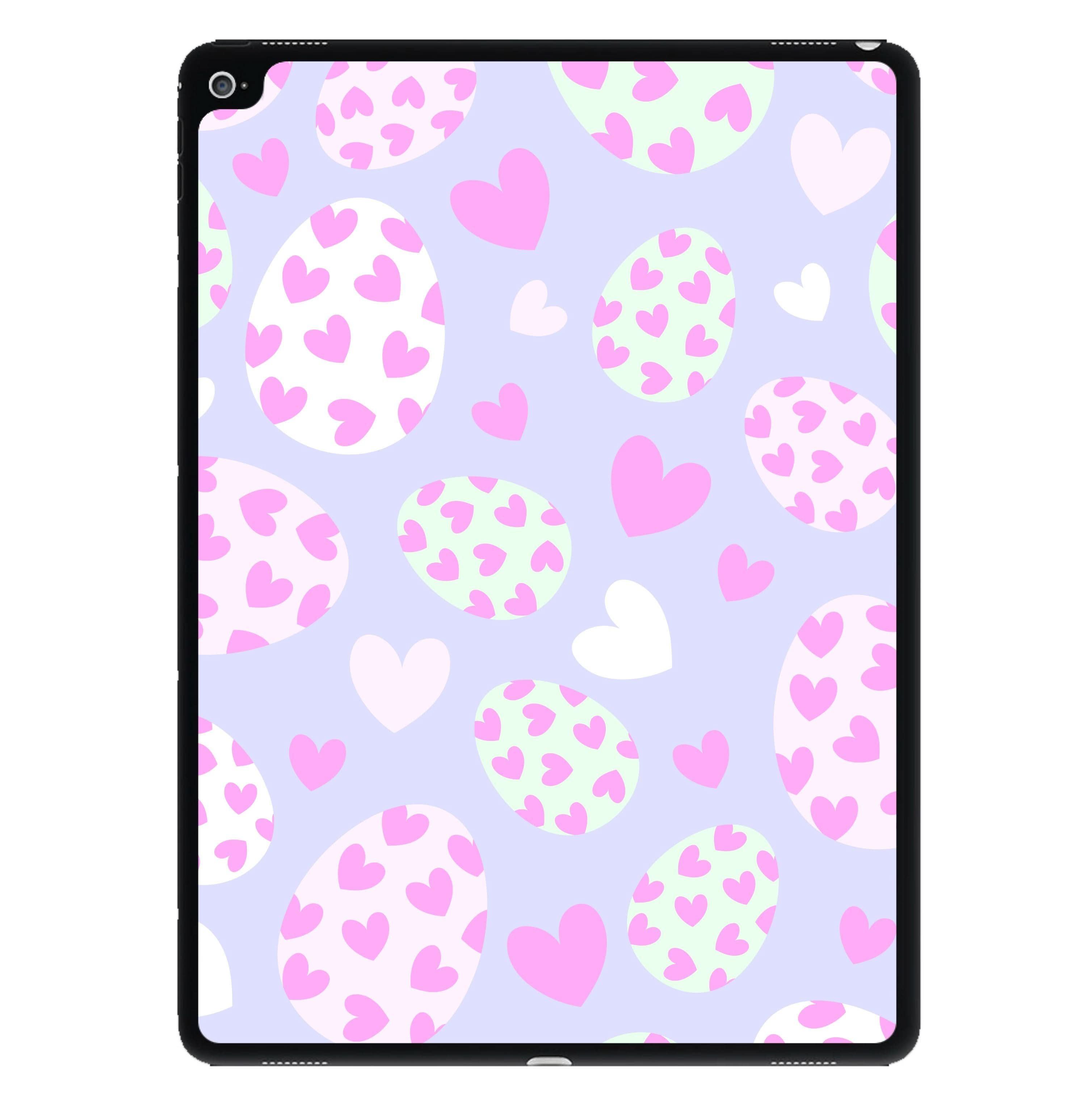 Heart Easter Eggs Pattern iPad Case