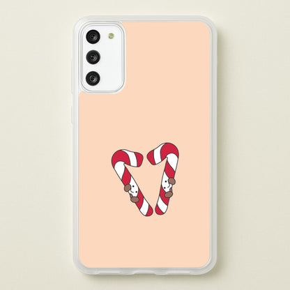 Christmas Candycane Plushies Galaxy S20FE Case