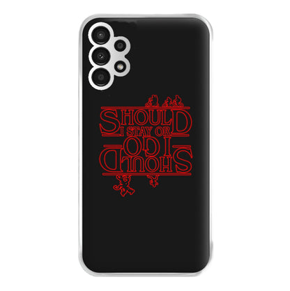 Should I Stay Or Should I Go Upside Down Phone Case