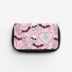 Cute Halloween Stickers Pattern Pencil Case