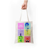 Everything but cases Tote Bags