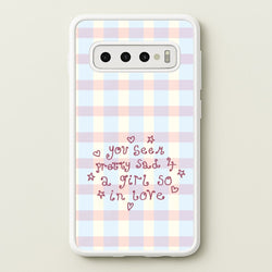 Dreamy Plaid Galaxy S10 Plus Case