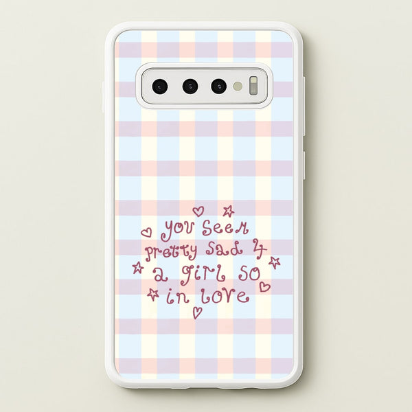Dreamy Plaid Galaxy S10 Plus Case