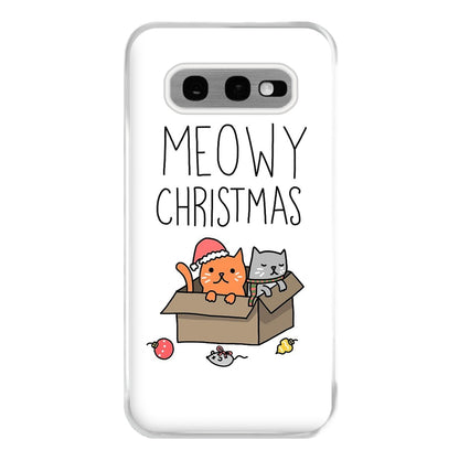 Meowy Christmas Phone Case