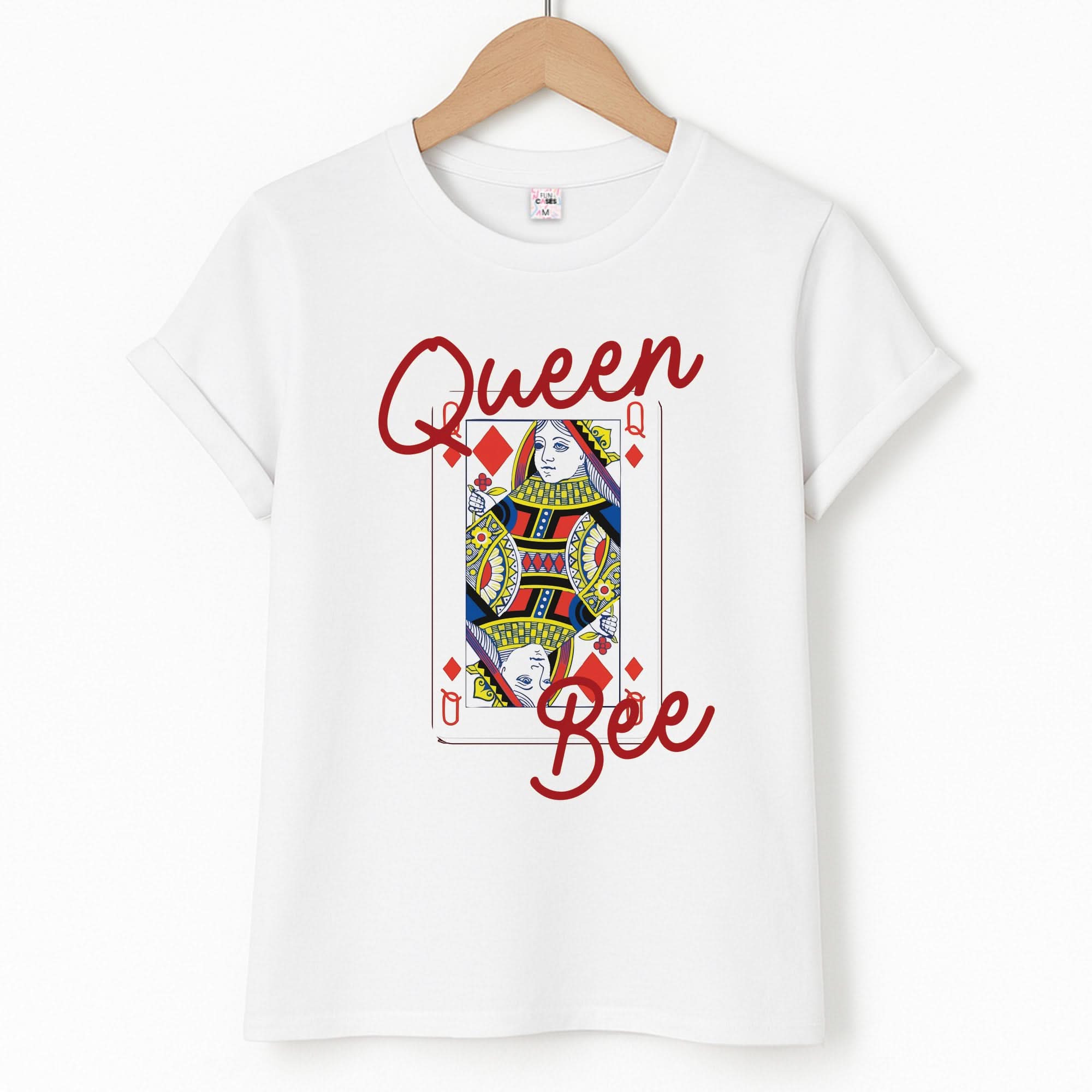 Queen Bee Playing Card Unisex T-Shirt