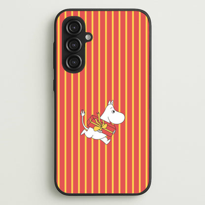 Red Present Moom Galaxy S23FE Case