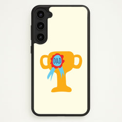 Cartoon Dad Trophy Galaxy S23 Plus Case