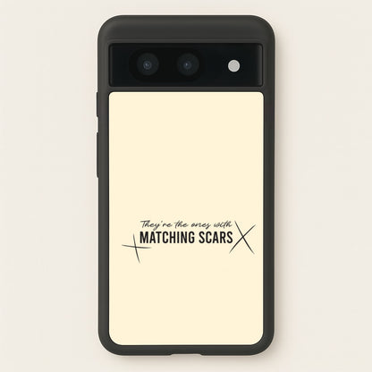 Matching Scars Google Pixel 8a Case