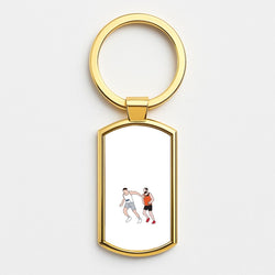 Tommy Marathon Gold Keyring