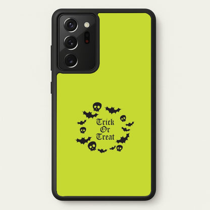Trick Or Treat Wreath Galaxy Note 20 Ultra Case