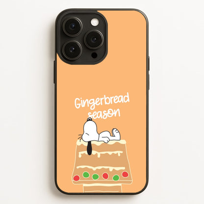 Cartoon Beagle Gingerbread House iPhone 12 Pro Max Case