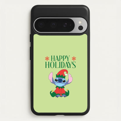 Cute Blue Alien Elf Google Pixel 9 Pro XL Case