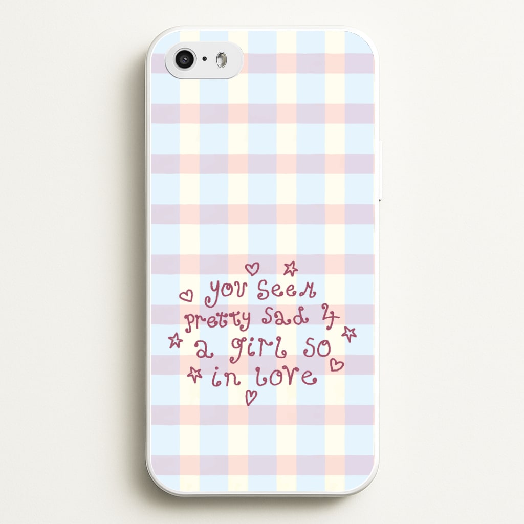 Dreamy Plaid iPhone 5 / 5s / SE 2016 Case