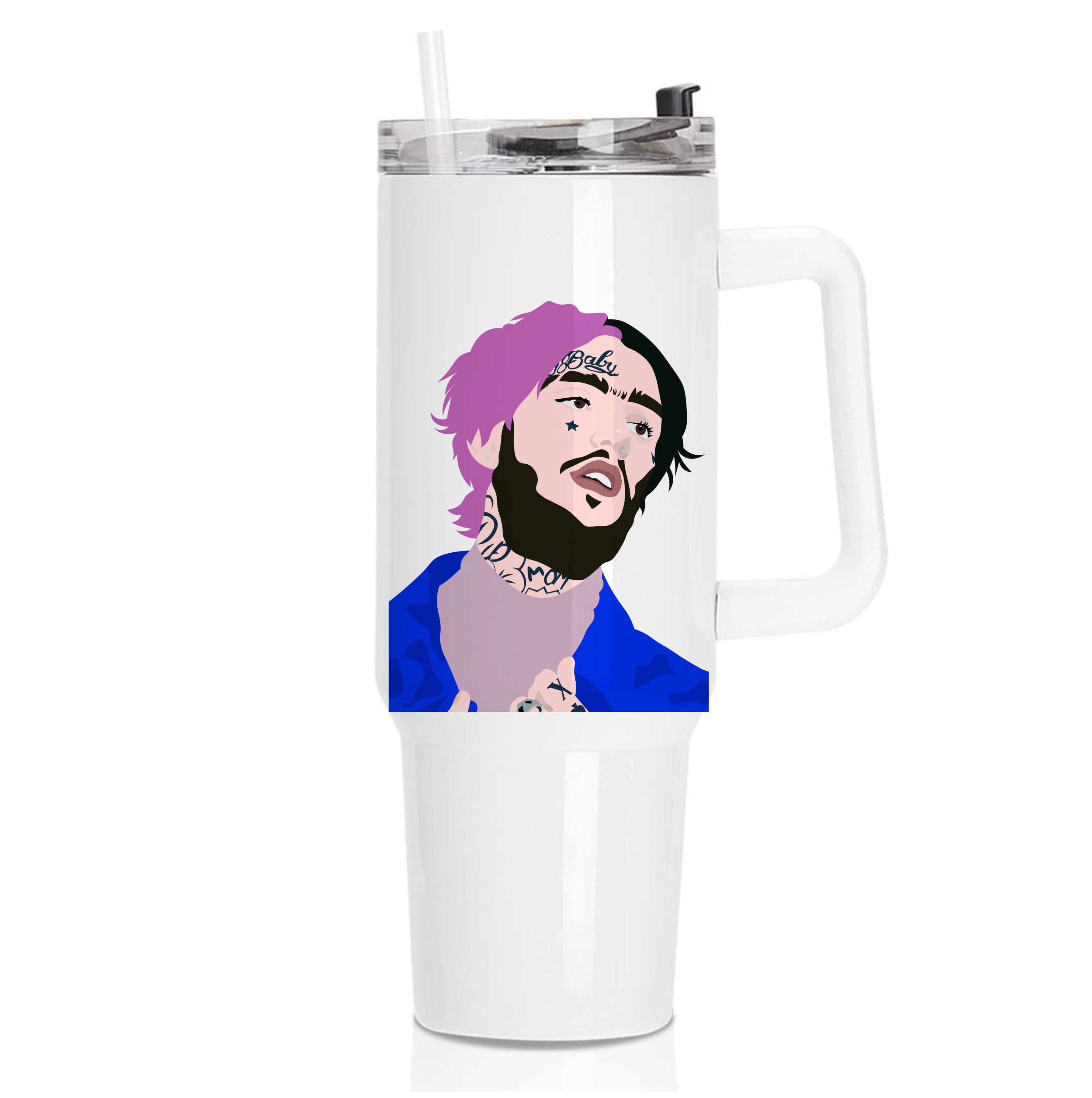 Pink And Black Hair - Peep Tumbler