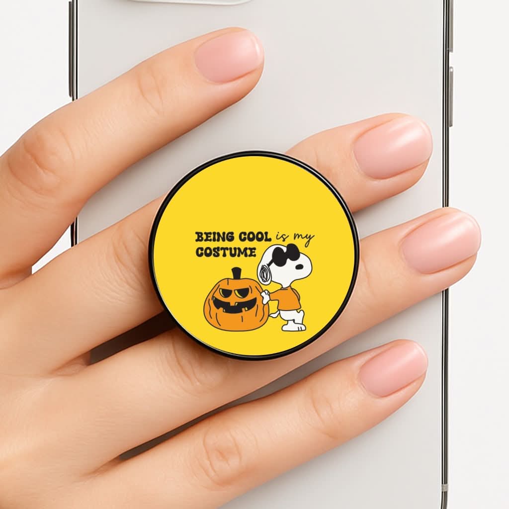 Being Cool Is My Costume Phone Grip
