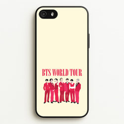 K-Pop Band World Tour 2026 iPhone 5 / 5s / SE 2016 Case
