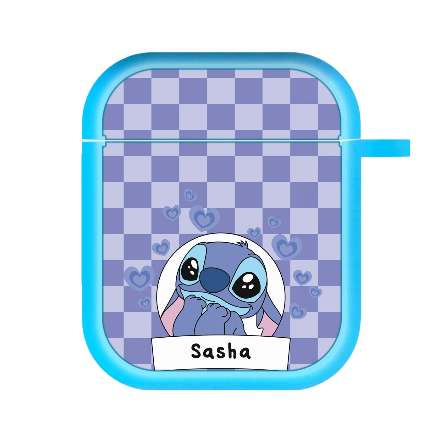 Personalised Cute Blue Alien  AirPods Case