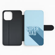 Super Dad Title Flip / Wallet Phone Case 2