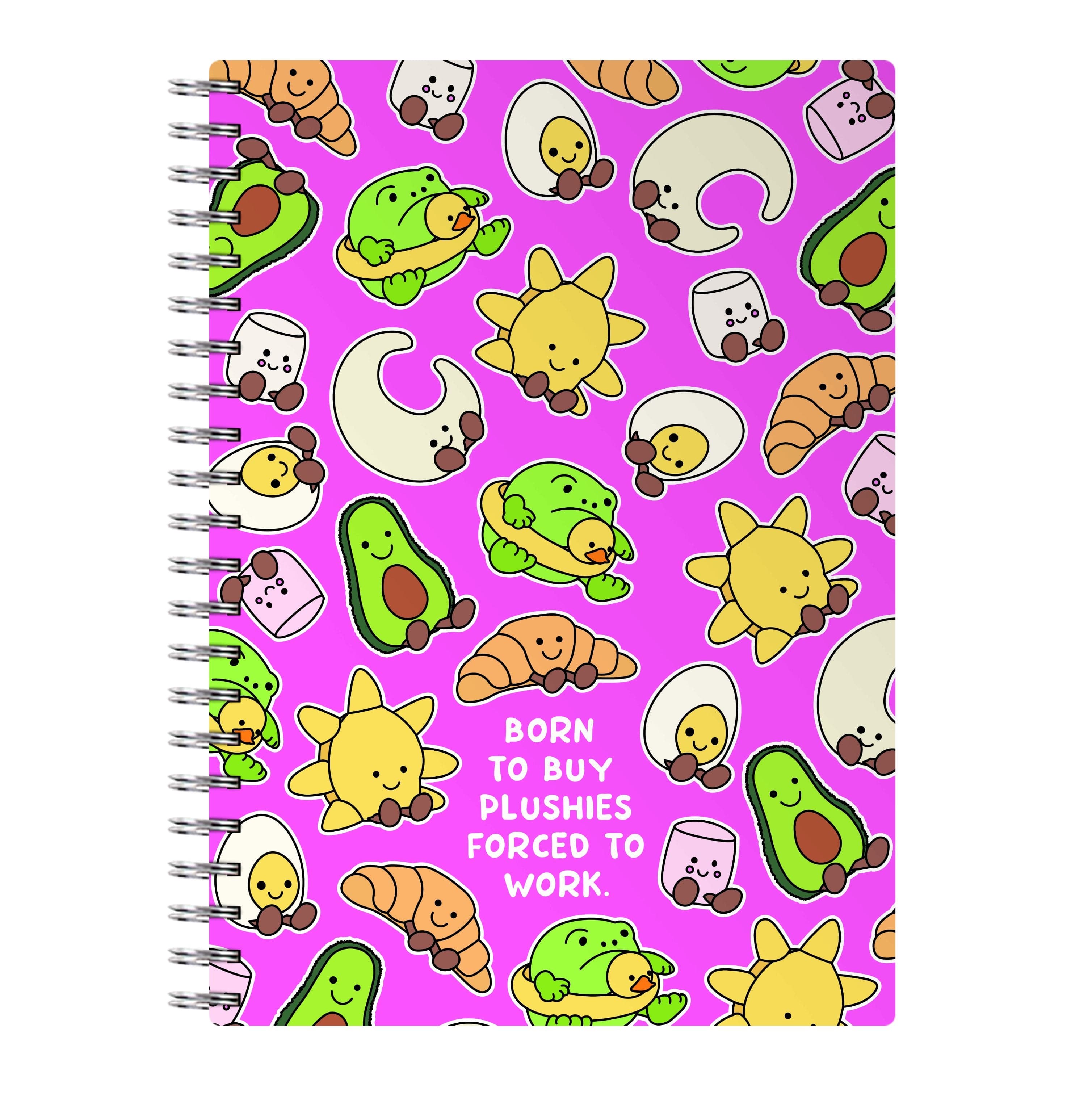 Born To Buy Plushy Notebook