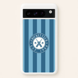 Stripey Cricket Badge Google Pixel 8 Pro Case