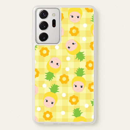 Pineapple Angel Pattern Galaxy Note 20 Ultra Case