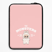 Cute Monster 2025 Pink Laptop Sleeve 1