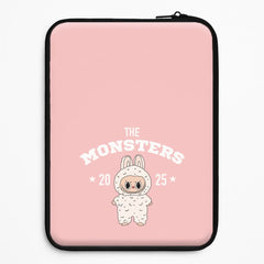 Cute Monster 2025 Pink Laptop Sleeve