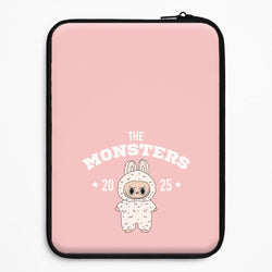 Cute Monster 2025 Pink Universal Laptop Sleeve