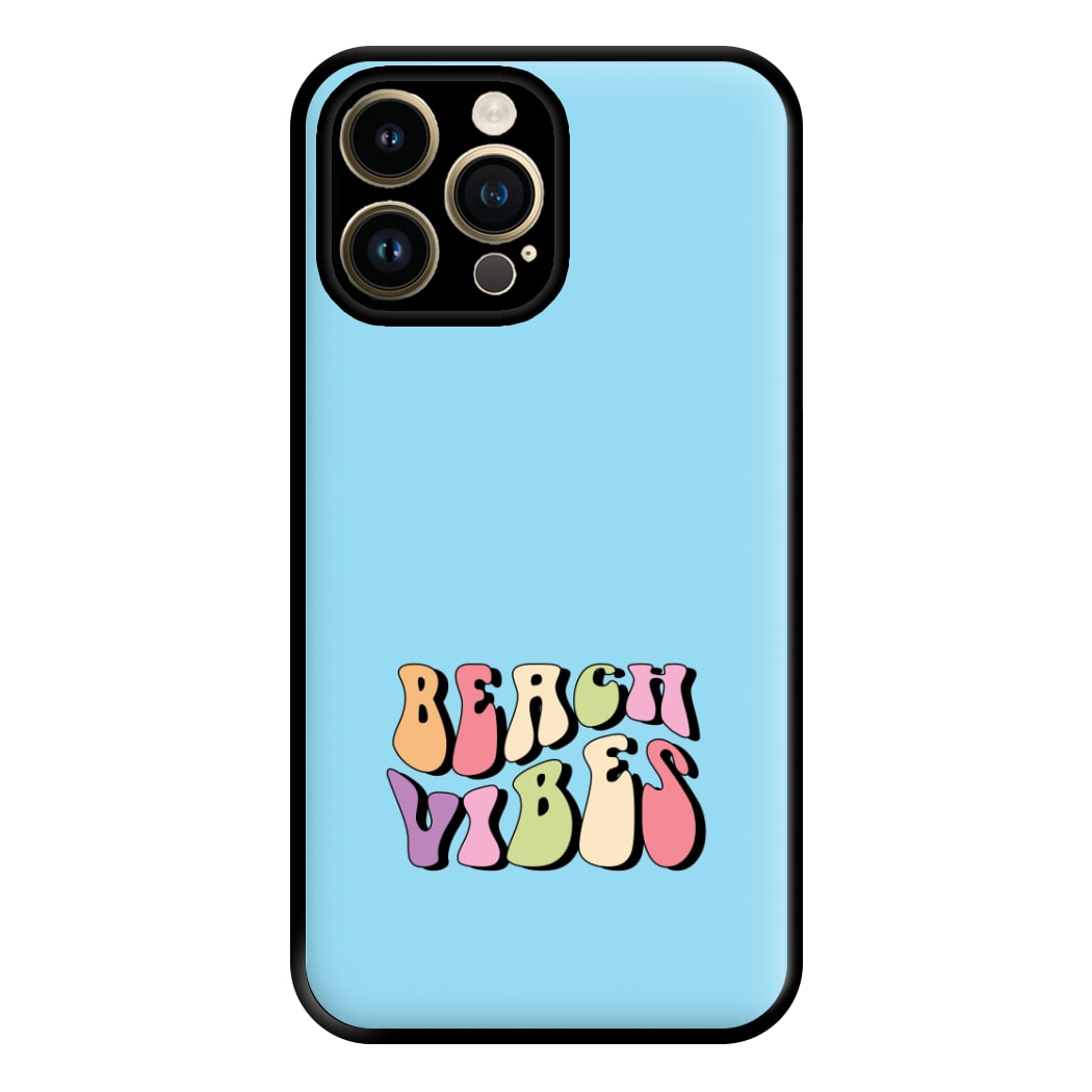 Pastel Beach Vibes iPhone 15 Pro Case