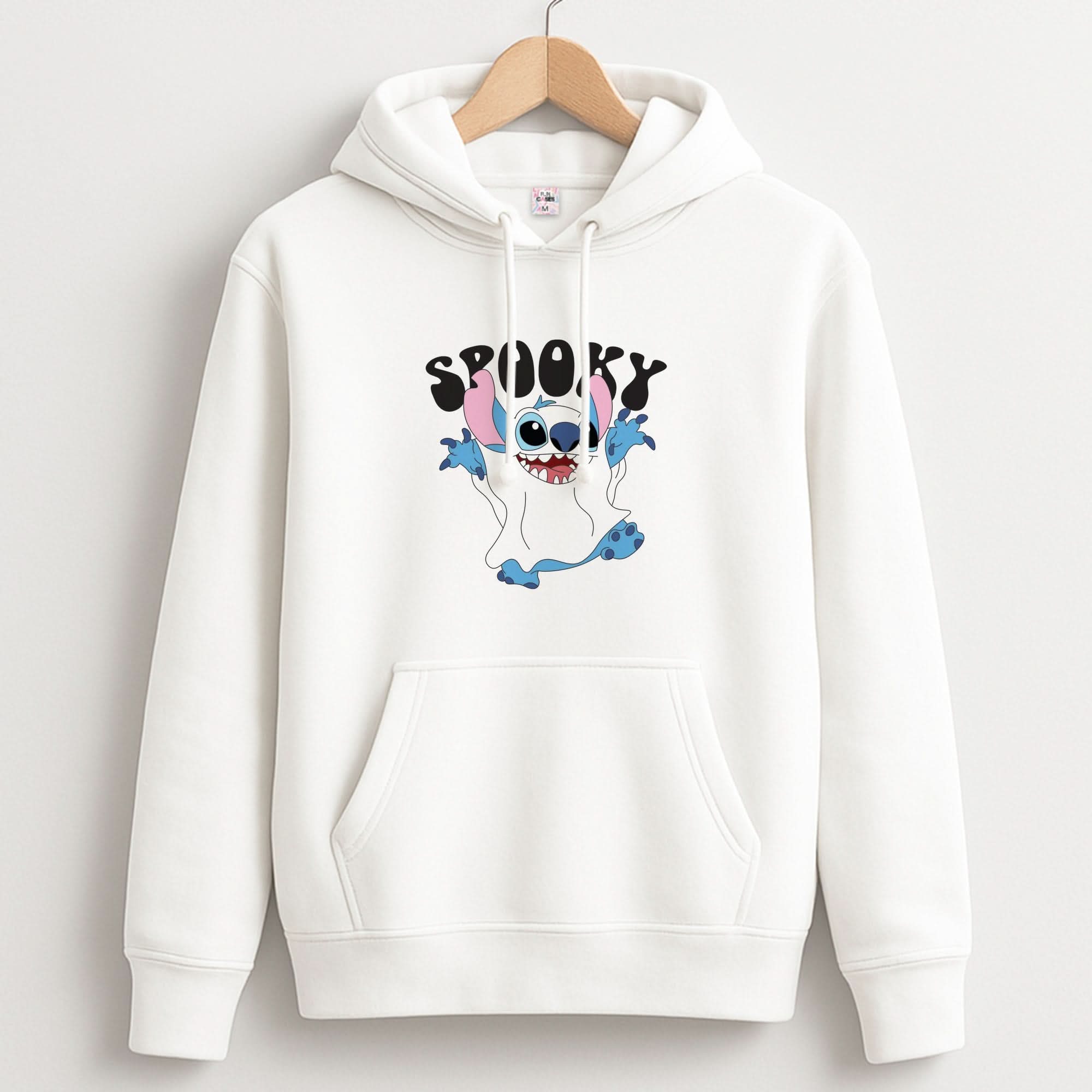 Spooky Cute Blue Alien Hoodie