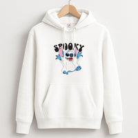 Spooky Cute Blue Alien Hoodie