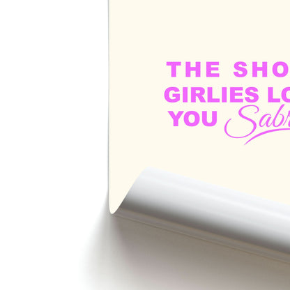 The Short Girlies Love You Sabrina Poster